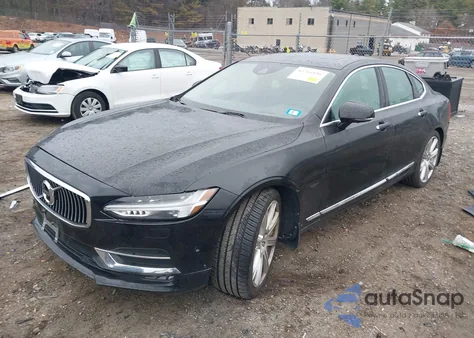 2017 Volvo S90 T6 Inscription из США, поврежденный, VIN YV1A22ML2H1006803